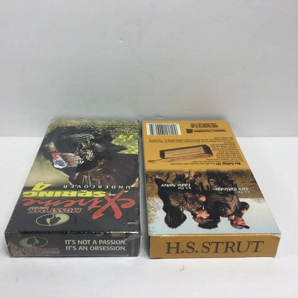 Mossy Oak‎ eXtreme Spring II Turkey Hunting VHS Tape NEW & Box Calling 101
